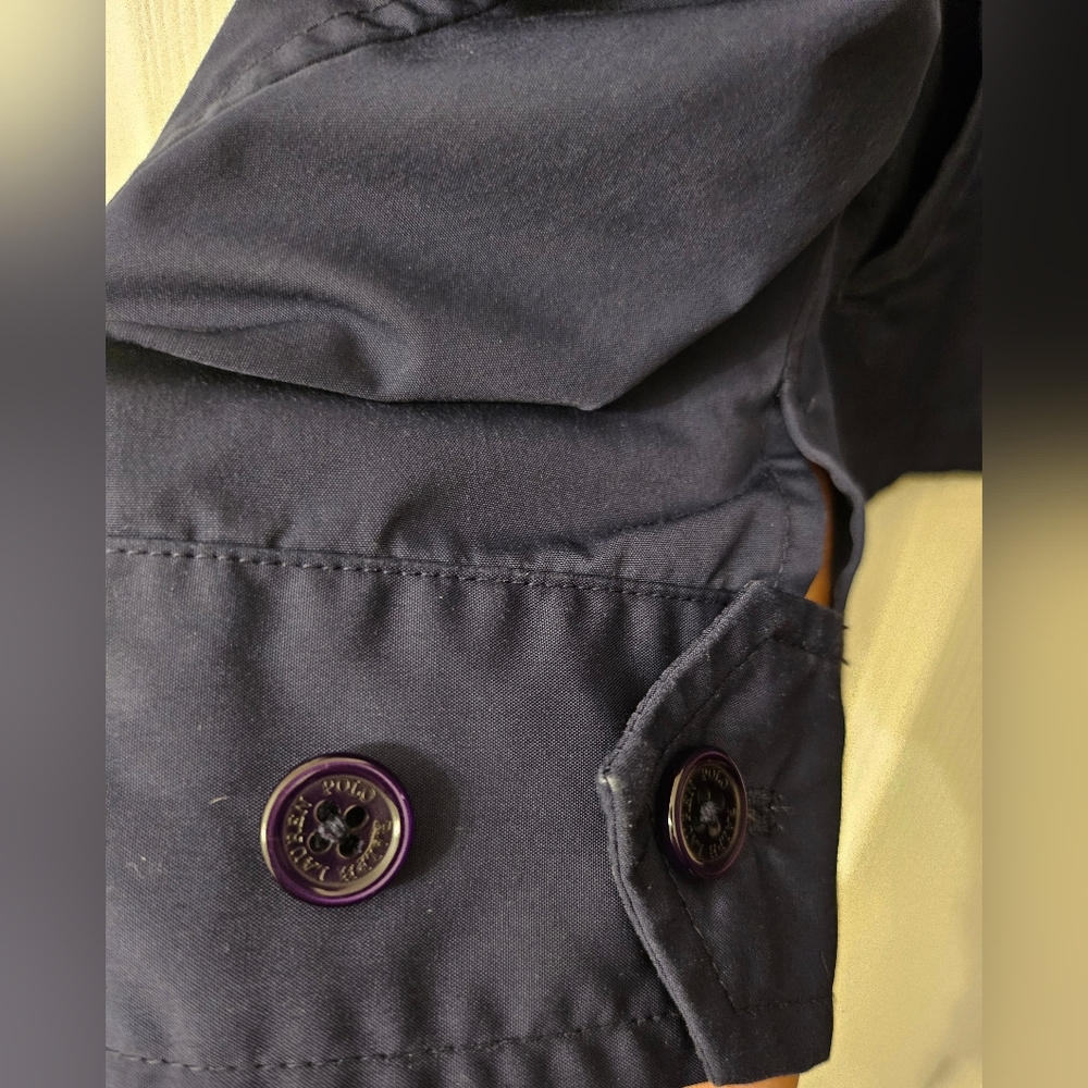 Ralph Lauren Navy Zip-Front Women's Jacket - Picture 6 of 9